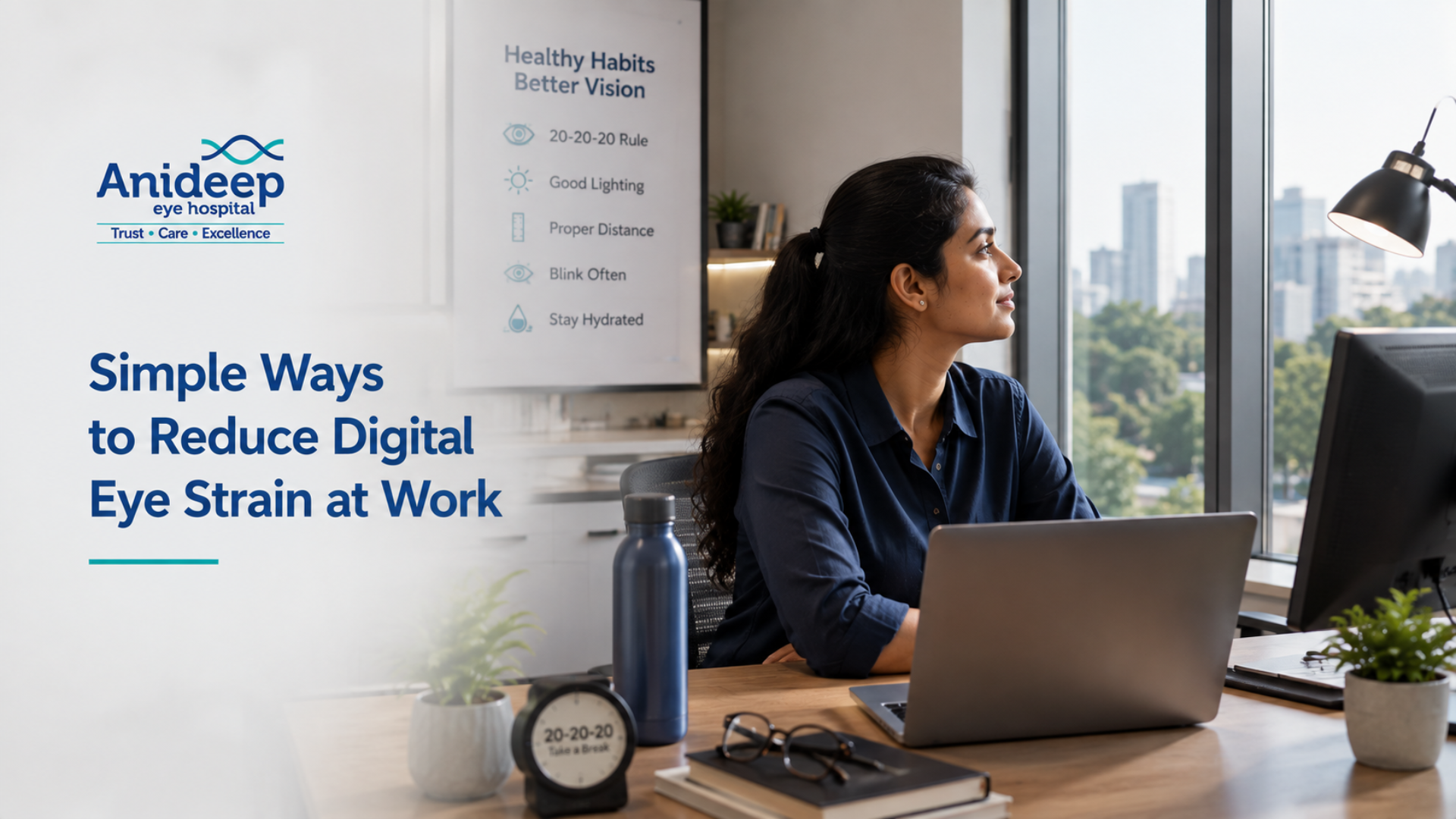 Simple Ways to Reduce Digital Eye Strain at Work